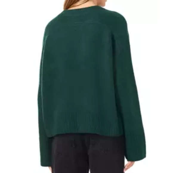 1 state Windsor moss green crewneck sweater - Picture 2 of 4